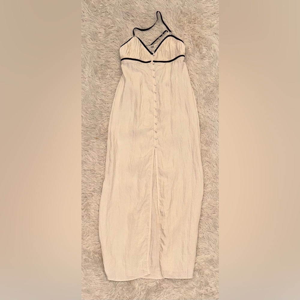 NEW Free People Intimately Brighter Days Maxi Slip Whisper White Sz S - Picture 2 of 7